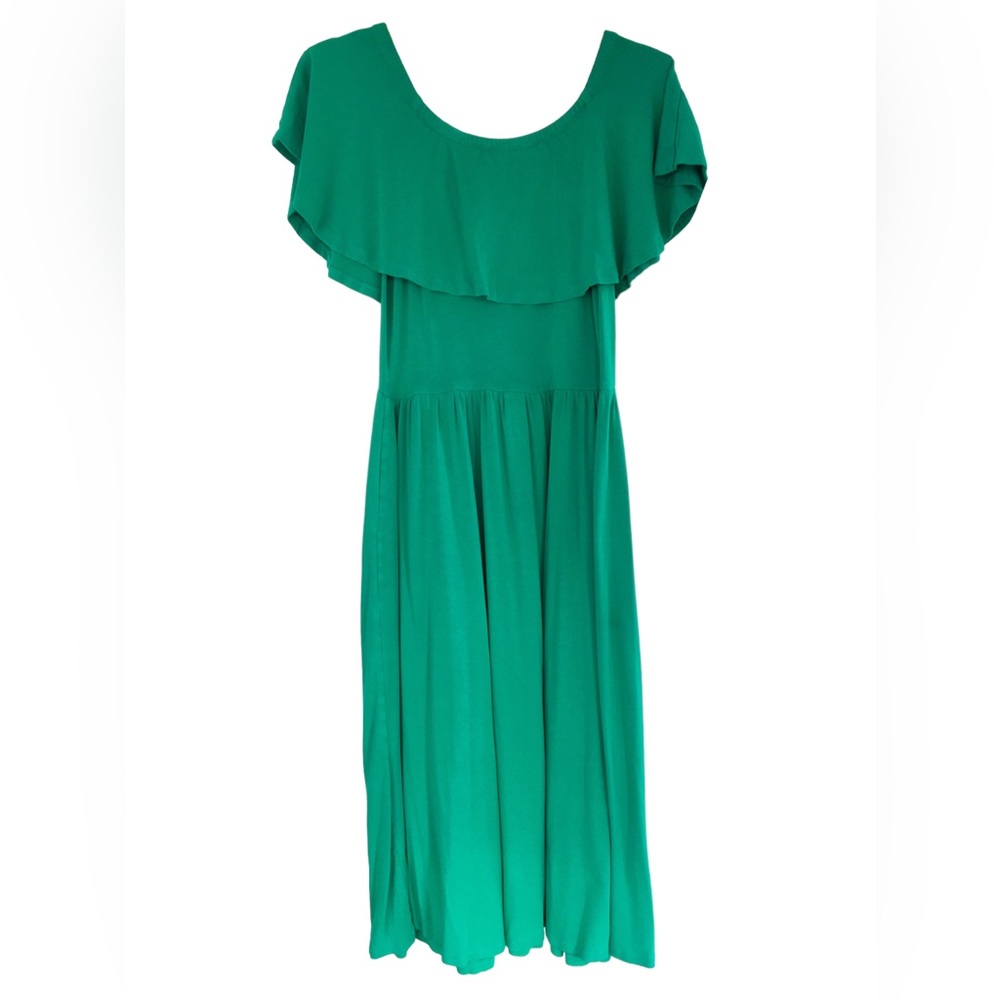 ASOS Green Ruffle Sundress Size 6 - Picture 4 of 5
